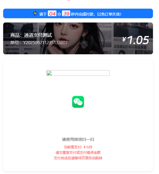 新增易支付通道后打不开付款码-菜鸟论坛