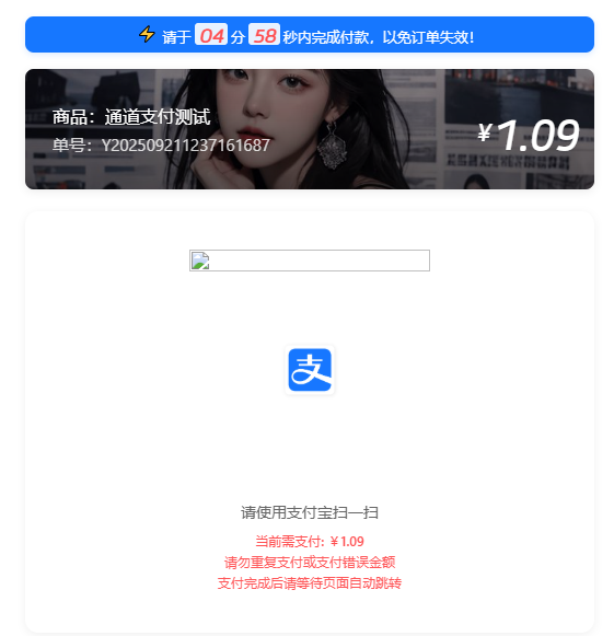 新增易支付通道后打不开付款码-菜鸟论坛