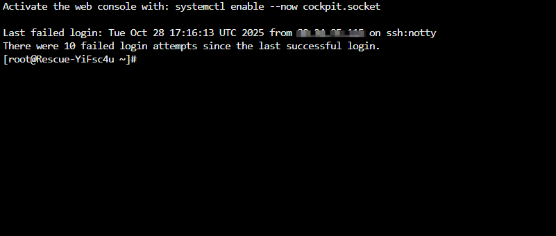 Linux系统开救援系统获取网站数据 - 魔方云系统版本-菜鸟论坛